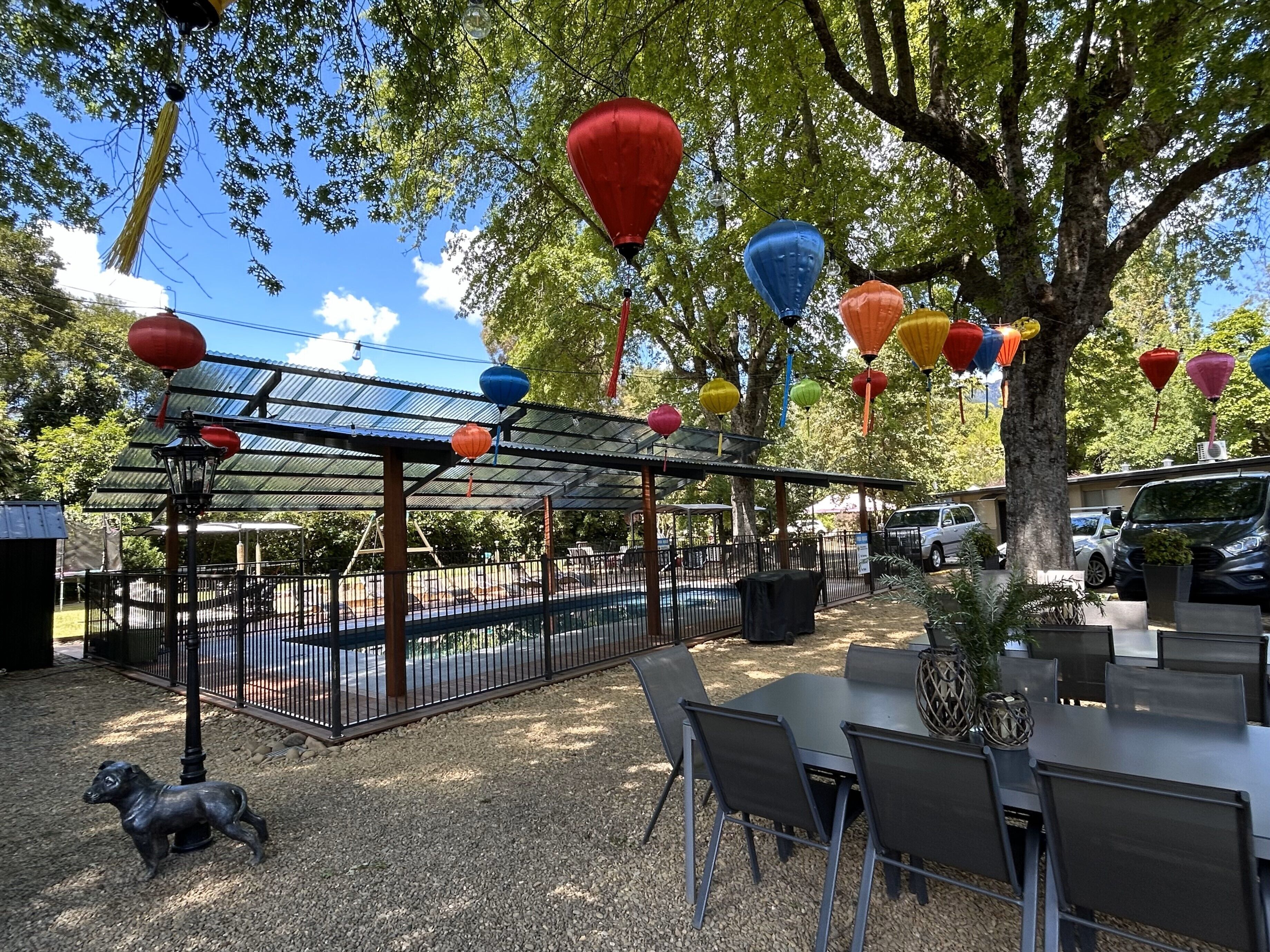 Udendørs spisemuligheder