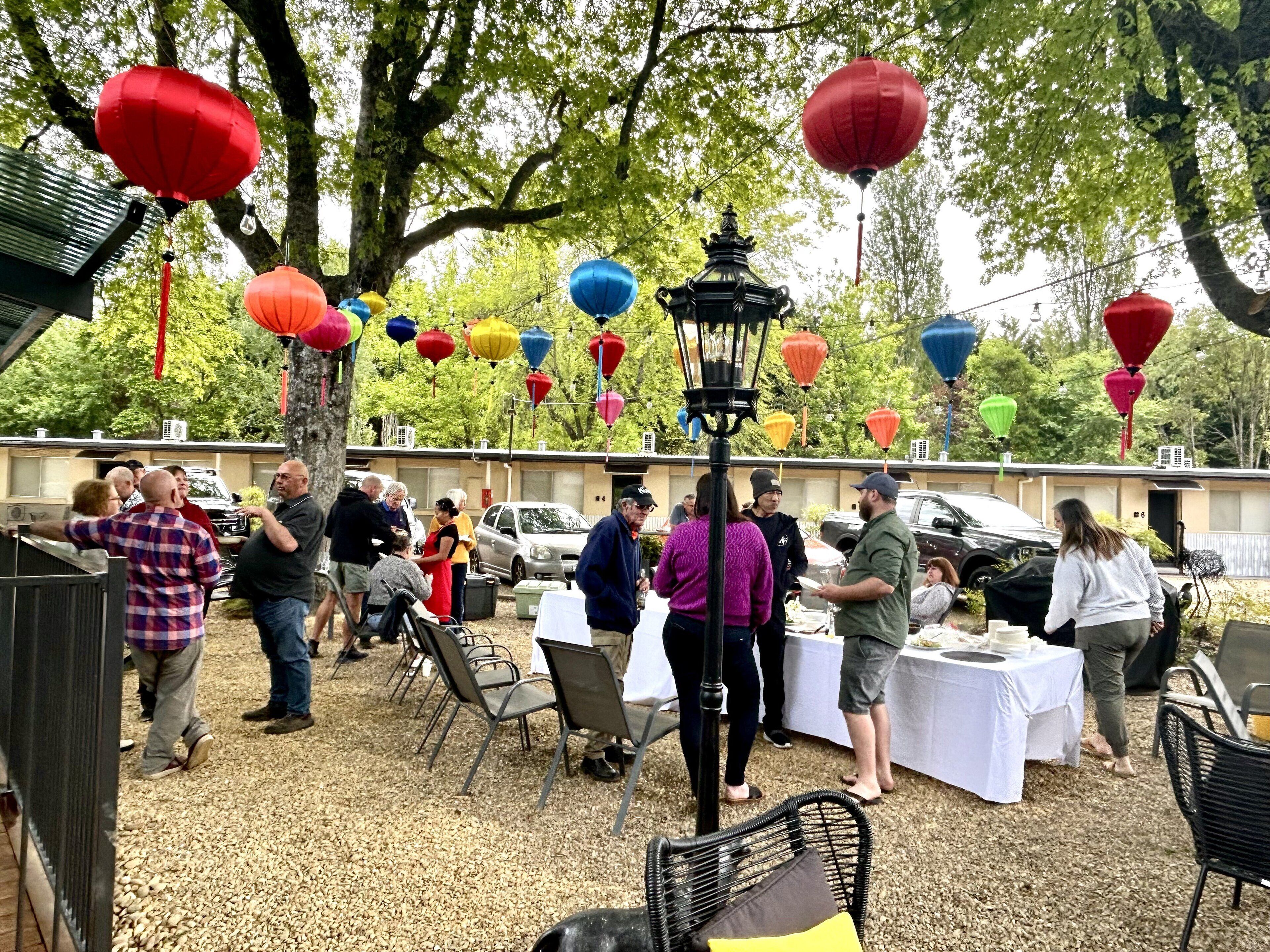 Outdoor dining