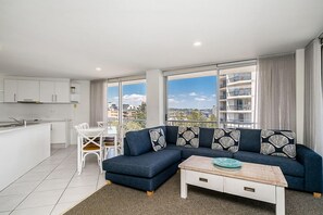 Three-Bedroom Penthouse Apartment | Living area