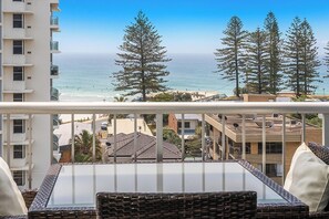 Apartamento standard, 2 quartos, vista para o oceano | Terraço/pátio