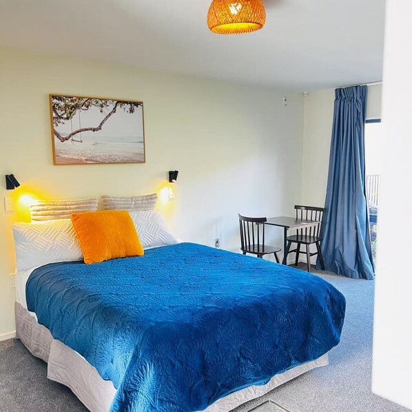 Strykjärn/strykbräda, gratis wi-fi och sängkläder