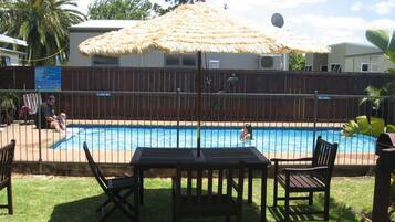 Seasonal outdoor pool