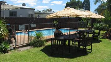 Seasonal outdoor pool