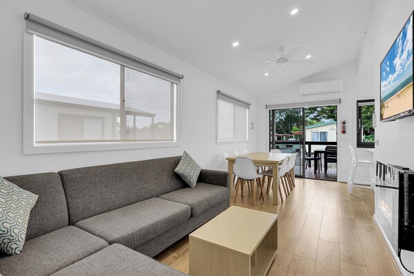 Villa Familiale, 3 chambres | Coin séjour