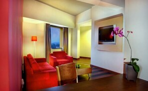 Sala de estar en el lobby