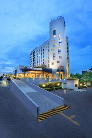 Front of property. Aston Palembang Hotel & Conference Center
