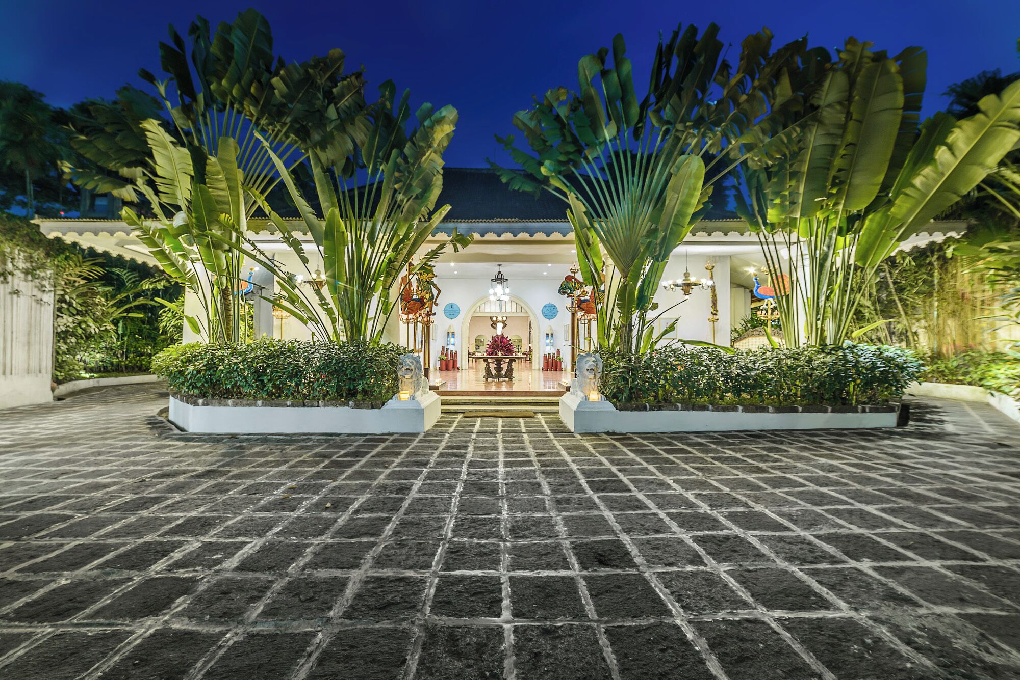 Fachada da propriedade