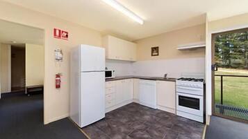 Fridge, electric kettle