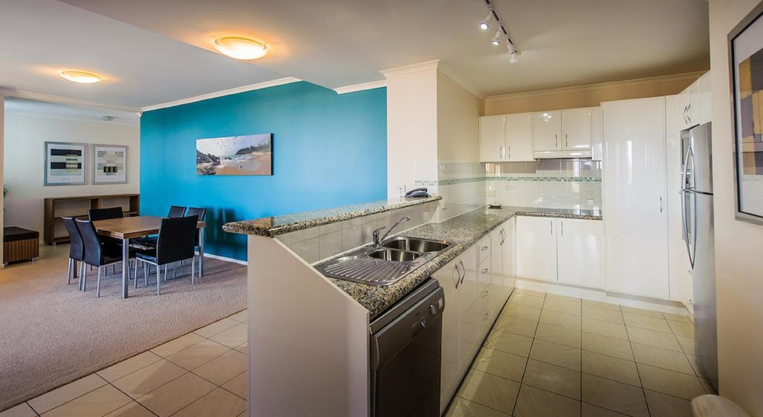 individually decorated, individually furnished, blackout curtains