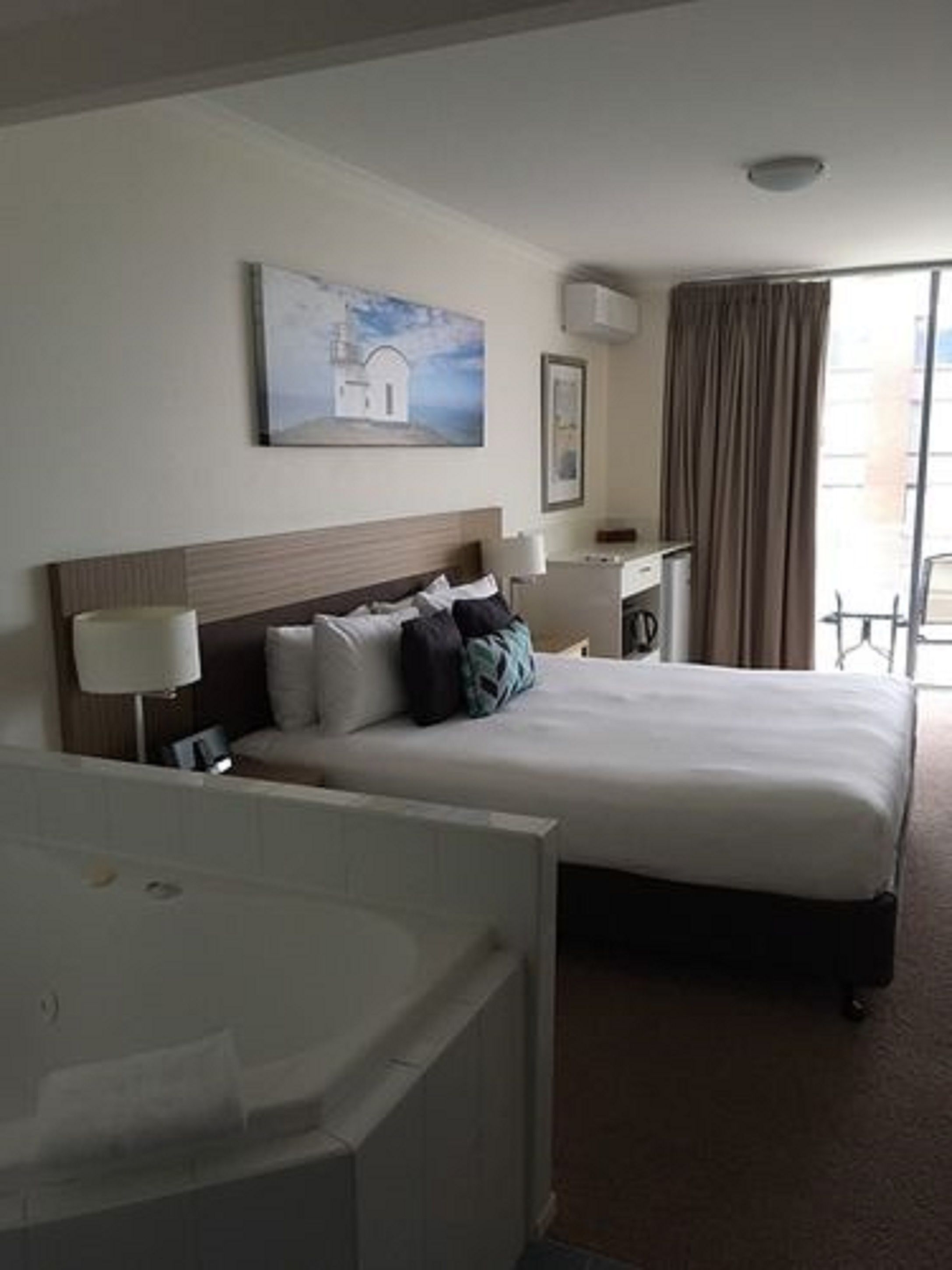 studio spa | individually decorated, individually furnished, blackout curtains