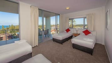 Three Bedroom Penthouse | Individually decorated, individually furnished, blackout curtains