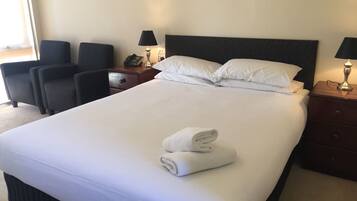 Desk, iron/ironing board, free WiFi, bed sheets