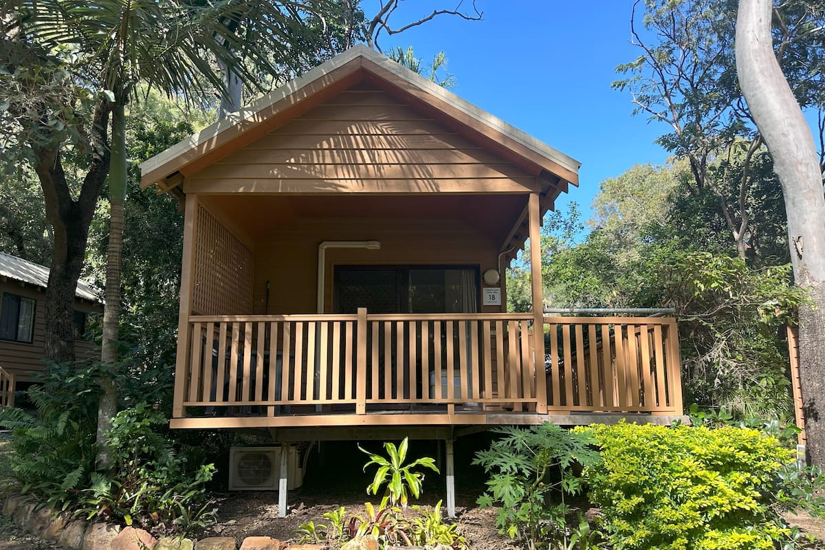 Cabane, accessible aux personnes à mobilité réduite | Terrasse/Patio