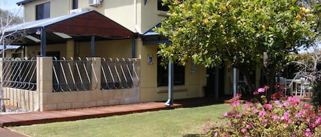 Entrada de la propiedad