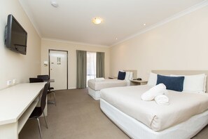 Twin Room | Premium bedding, desk, iron/ironing board, free WiFi