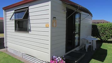 Cabana standard, 1 quarto, para não fumantes, banheiro compartilhado (Kitchen Cabin) | Roupa de cama