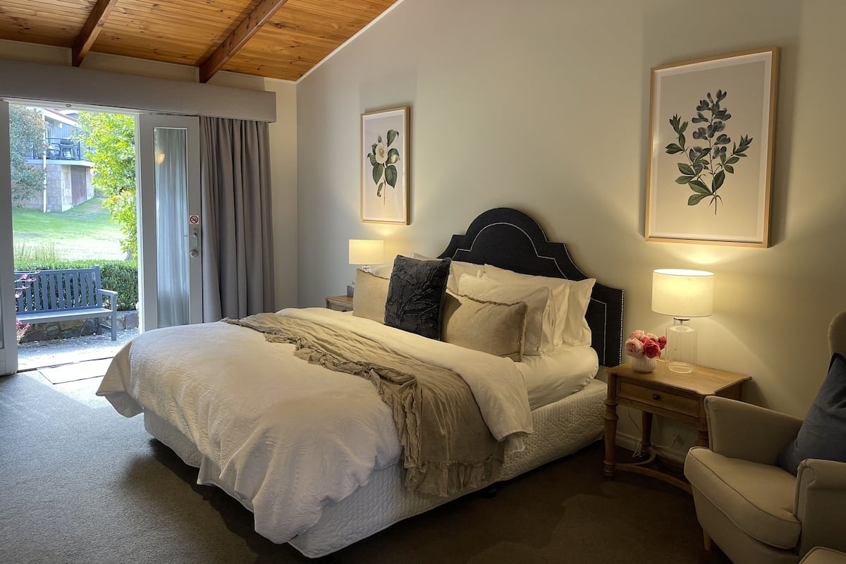 Zimmer (Boutique Lodge) | Blick auf den Garten