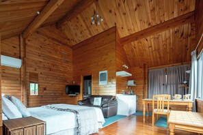 Standardzimmer, Nichtraucher, Kochnische | Wohnbereich | Fernseher