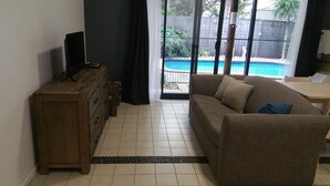 Double Room | Living area | Flat-screen TV - Apartments at Glen Isla (Cowes)