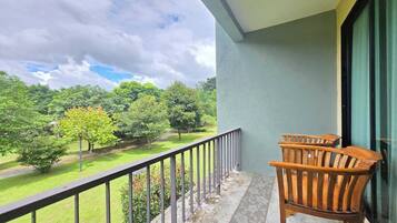 豪華套房, 2 張單人床 | 陽台