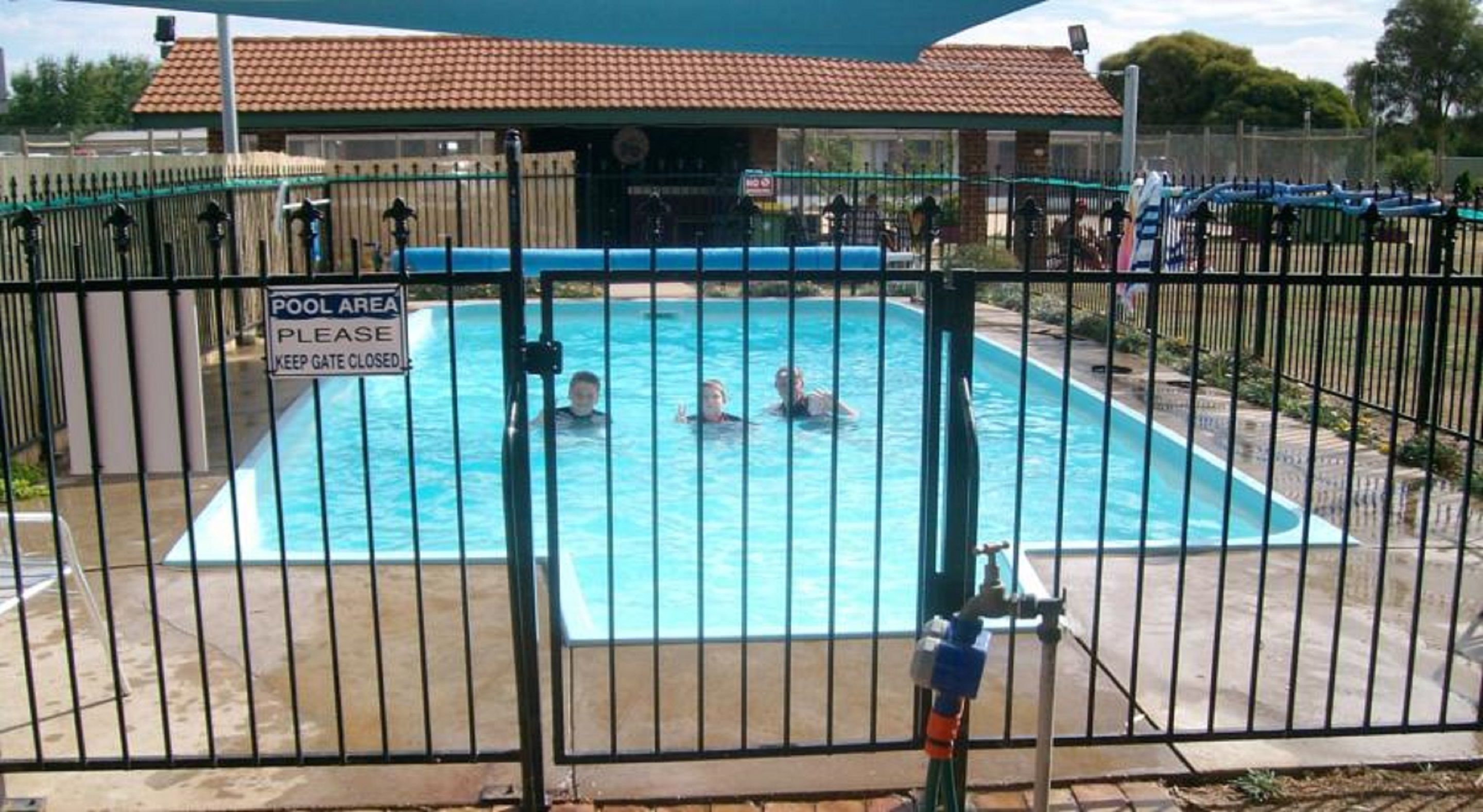 Seasonal outdoor pool
