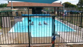 Seasonal outdoor pool