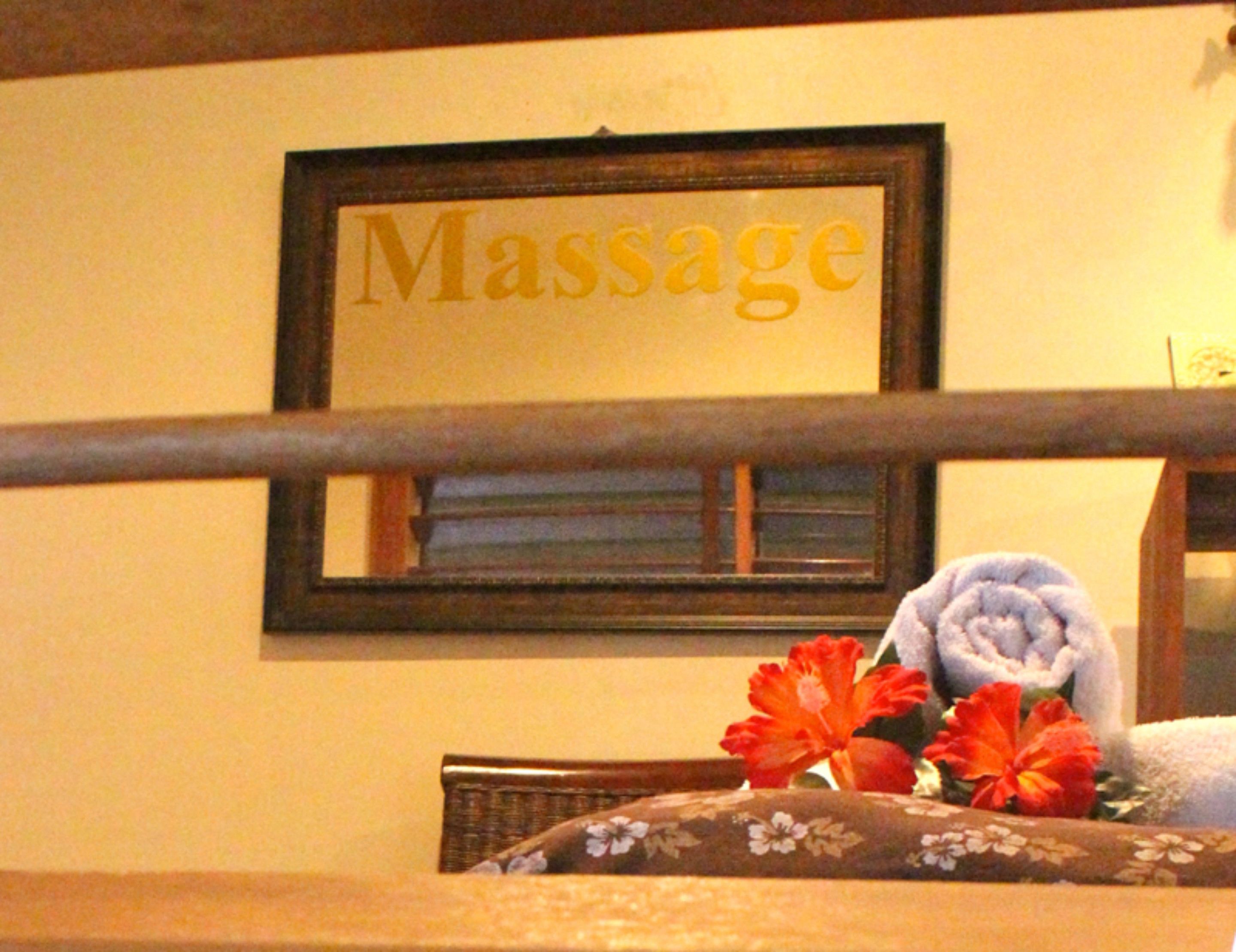 massage/treatment rooms