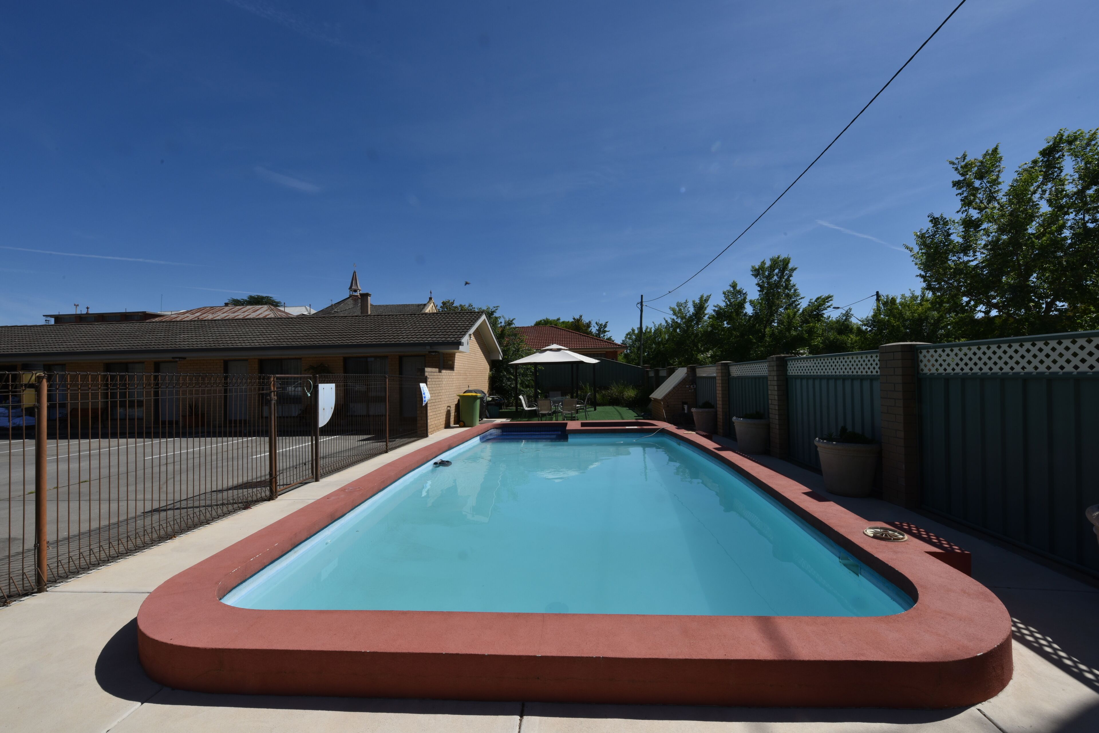 Seasonal outdoor pool