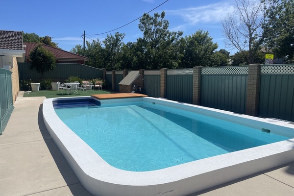 Seasonal outdoor pool