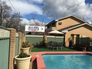 Seasonal outdoor pool