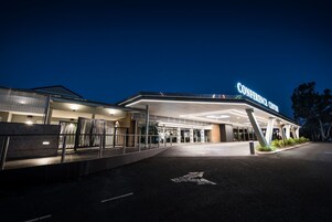 Front of property – evening/night