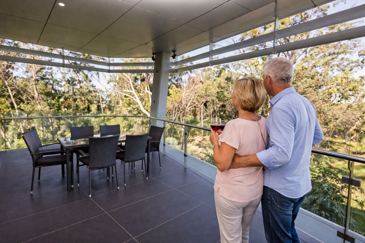 Kamar Deluks, 1 Tempat Tidur King | Teras/patio