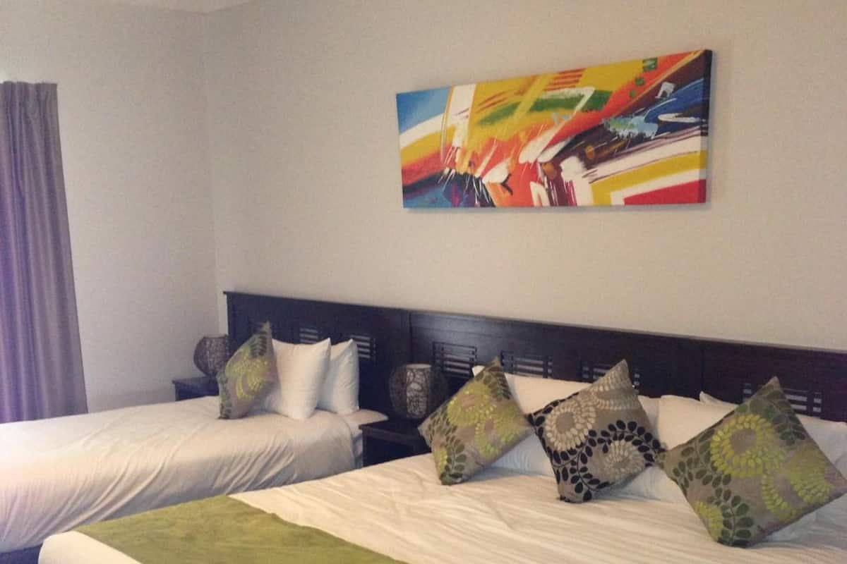 1 habitación, ropa de cama de alta calidad y colchones con pillow-top