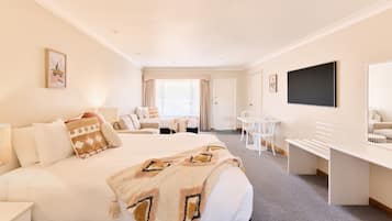 Ropa de cama de alta calidad y camas con pillow-top