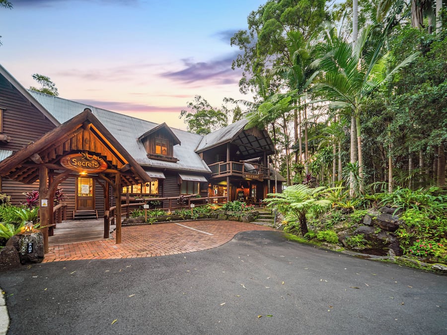 Fassade der Unterkunft