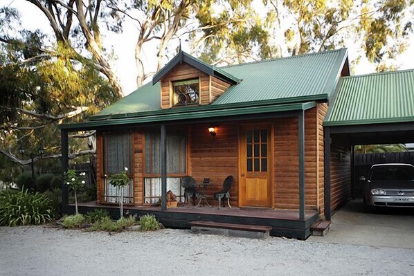 Fassade der Unterkunft