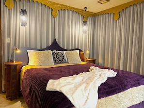 Camera Standard, non fumatori, balcone (Moroccan Room Only) | Biancheria da letto di alta qualità, materassi a doppio strato, minibar