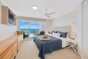 Penthouse Premium - 3 sovrum - havsutsikt | Sängtillbehör av högsta kvalitet, individuell inredning och unika möbler