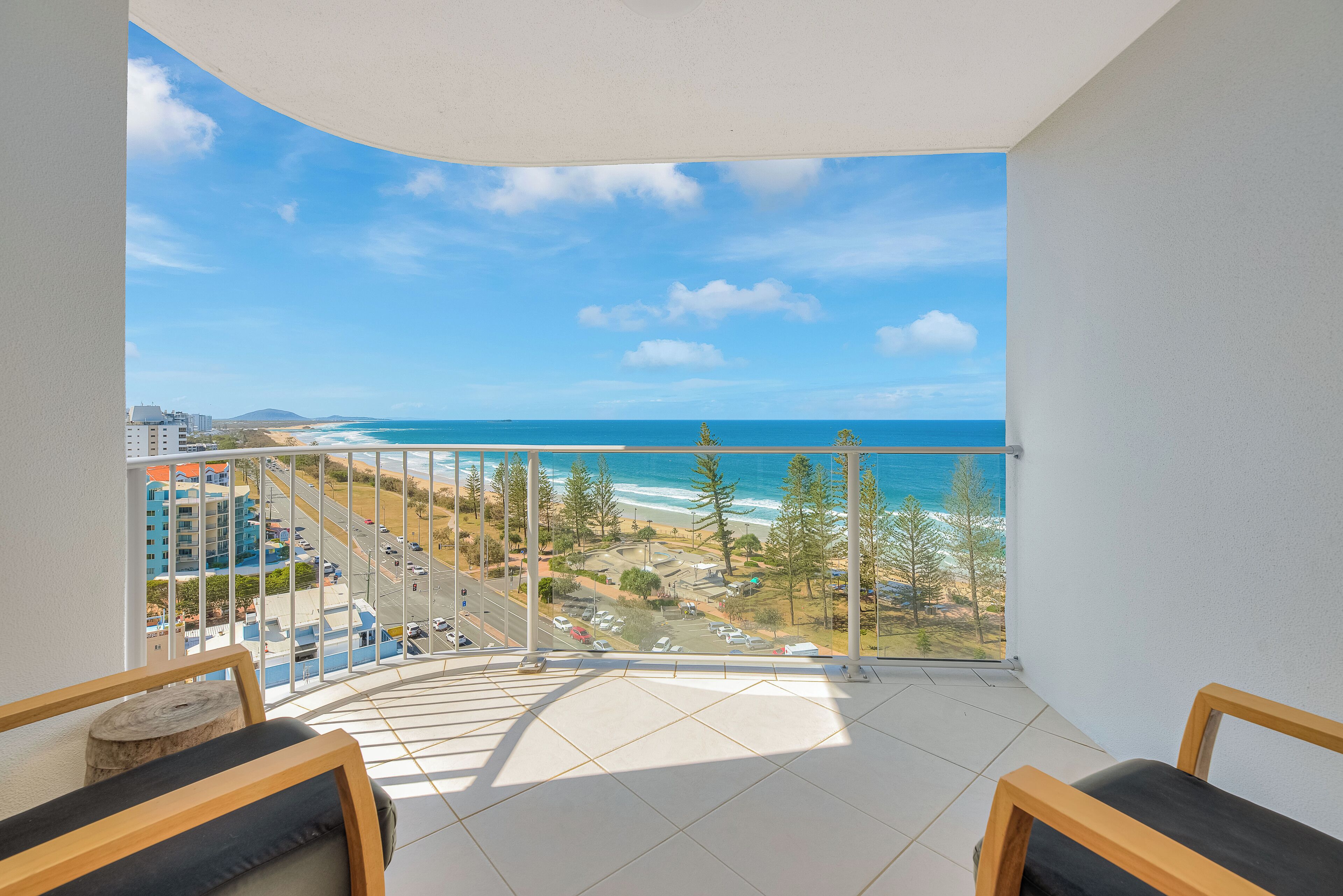 Penthouse #55 Premium Ocean View with Enclosed Roof Top | Premium bedding, individually decorated, individually furnished