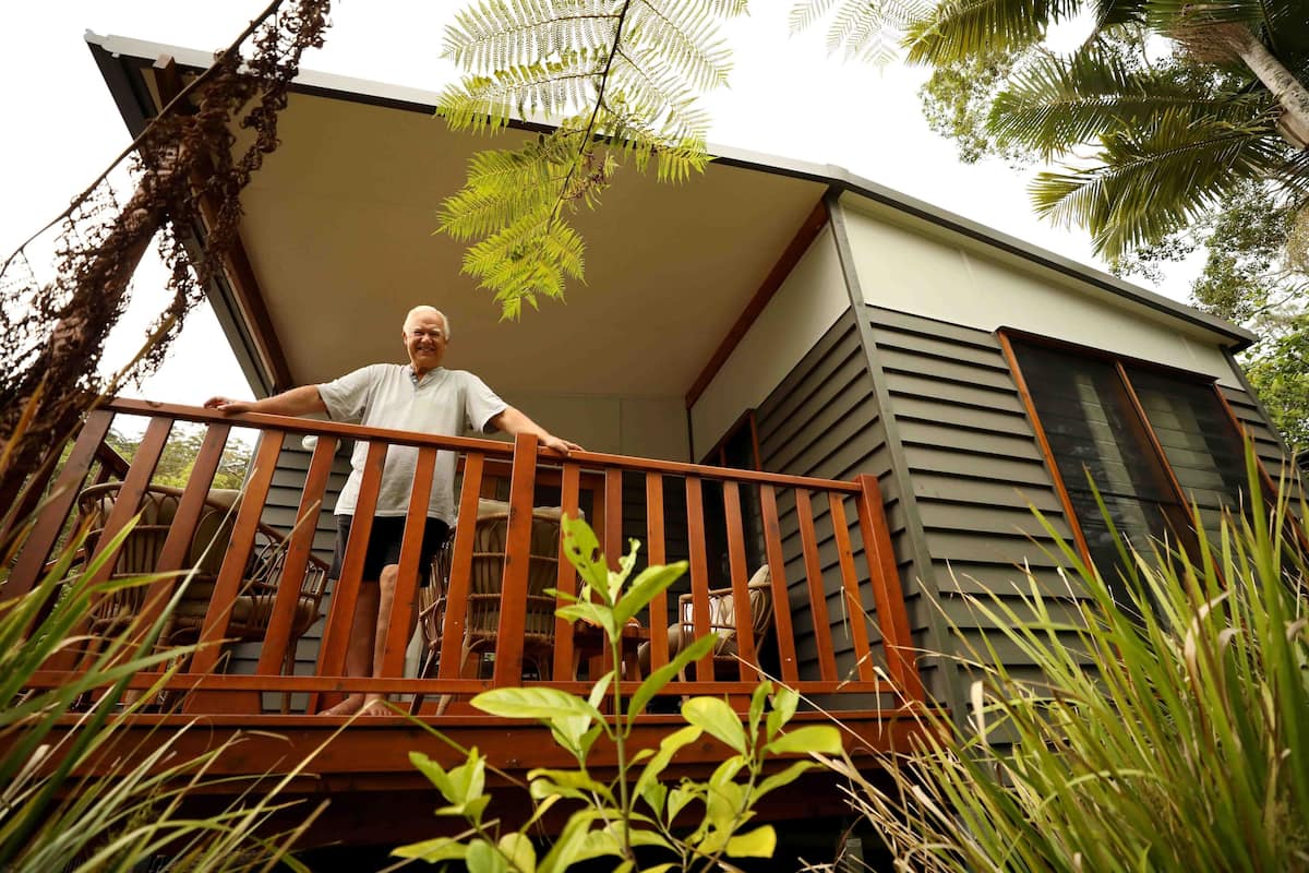 Signature Cabin | Terrace/patio