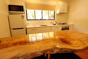 Signature Cabin | Living area | LCD TV, DVD player