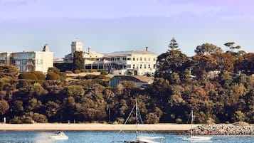 Beach nearby, white sand