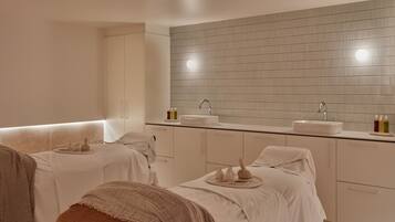 Steam room, body treatments, facials, Ayurvedic treatments