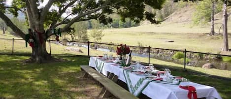 Outdoor dining
