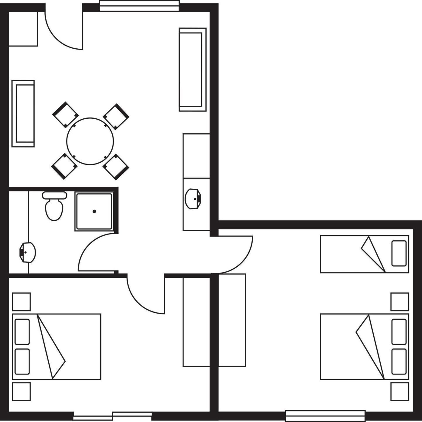 مخطط تصميم الطابق