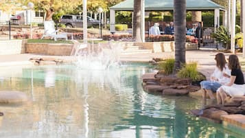 Indoor pool, outdoor pool