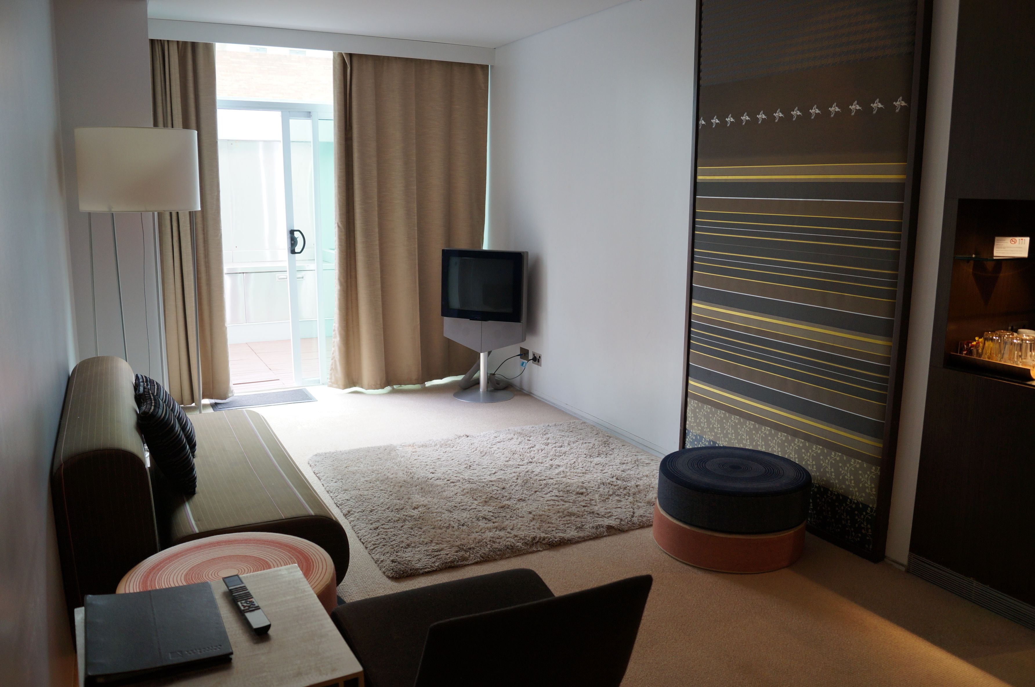 standard suite, 2 bedrooms, balcony (terrace suite) | living area | 80-cm tv with digital channels