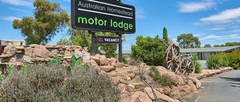 Façade de l’hébergement