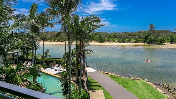 Appartement, 1 chambre, vue sur la mer | Vue sur la plage ou l’océan