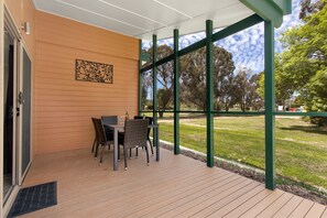 Family Villa, 3 Bedrooms, Garden View, Garden Area | Balcony
